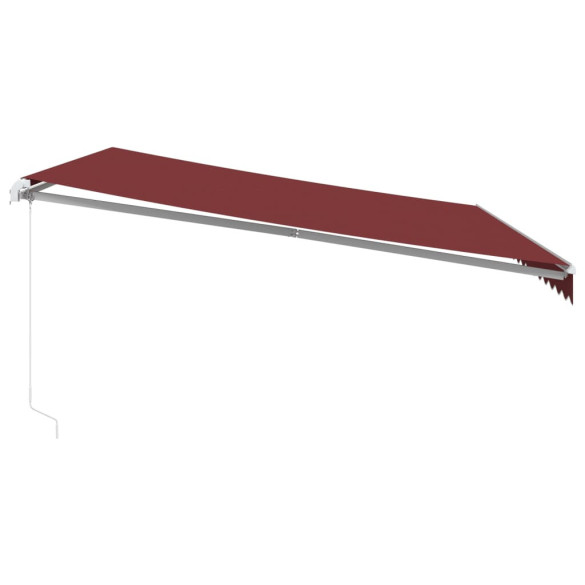 Copertină Retractabilă Manual - Vișiniu 450x300 cm