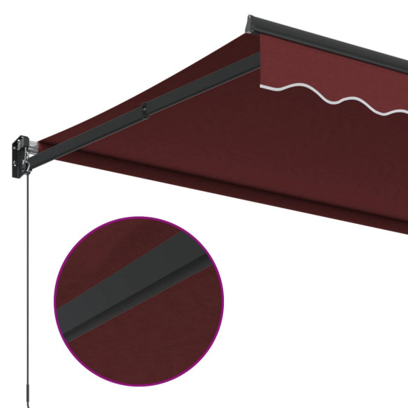 Copertină Retractabilă Manuală - Vișiniu 400x300 cm Copertină Retractabilă Manuală - Vișiniu 400x300 cm