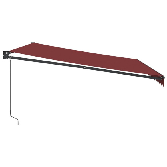 Copertină Retractabilă Manuală Vișiniu 450x300 cm | Livrare Gratuită