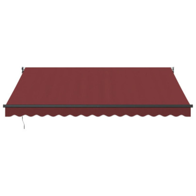 Copertină Automată Retractabilă Vișiniu 400x300 cm