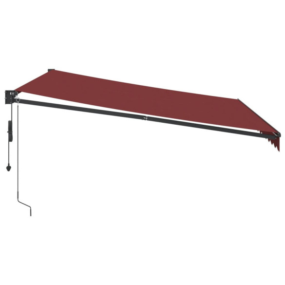 Copertină Automată Retractabilă Vișiniu 400x300 cm