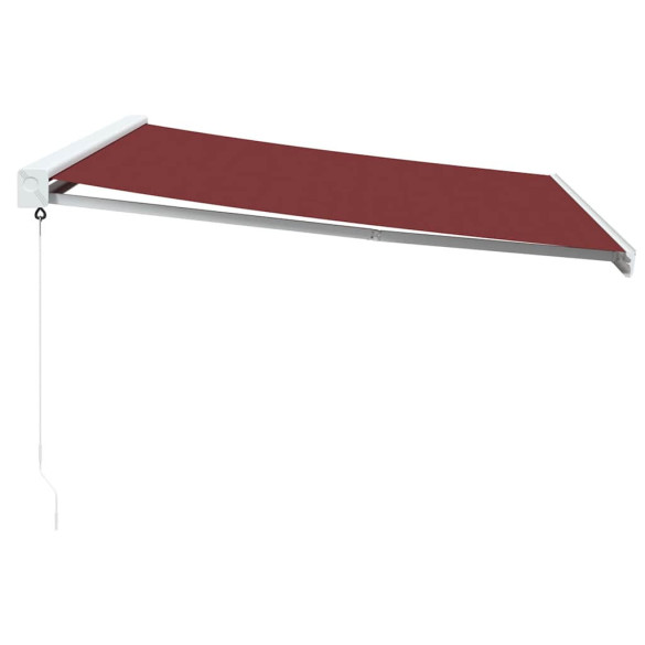 Copertină Retractabilă Manual Vișiniu 400x300 cm | Livrare Gratuită