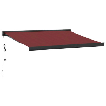 Copertină Automată Retractabilă Vișiniu 300x250 cm