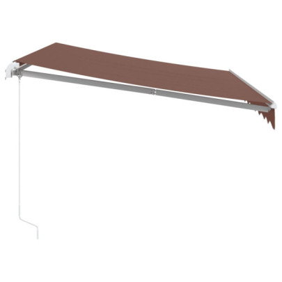 Copertină retractabilă manual cu LED - 300x250 cm