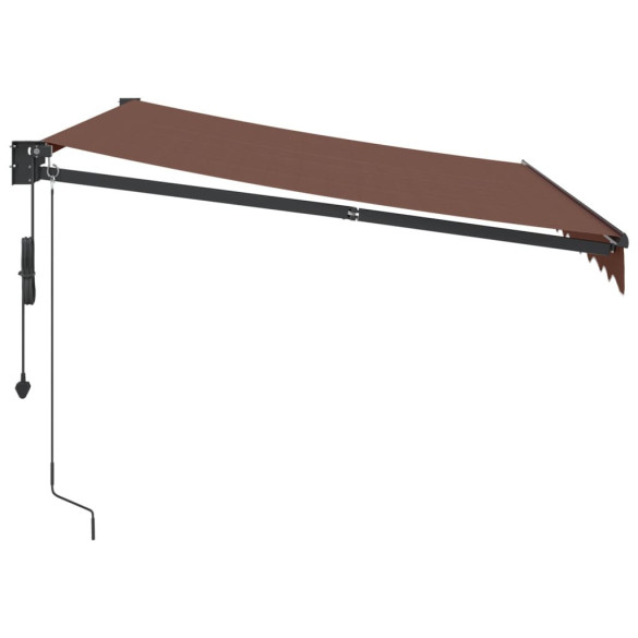 Copertină Automată Retractabilă - Maro 300x250 cm | Livrare Gratuită