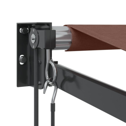 Copertină Automată Retractabilă - Maro 300x250 cm | Livrare Gratuită