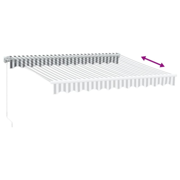 Copertină Retractabilă cu LED 300x250 cm | Livrare Gratuită