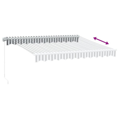 Copertină Retractabilă cu LED 300x250 cm | Livrare Gratuită