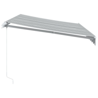 Copertină Retractabilă cu LED pentru Terasă - 350x250 cm
