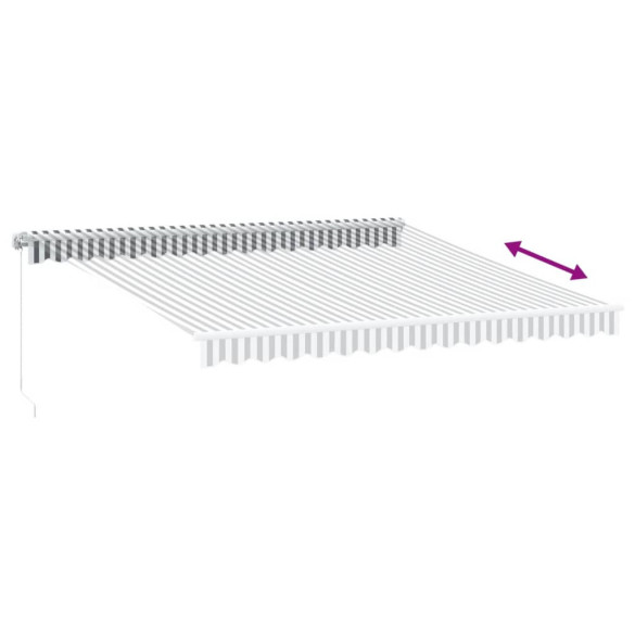Copertină Retractabilă cu LED pentru Terasă - 4x3m