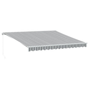 Copertină retractabilă manual cu LED - 400x350 cm - Livrare gratuită 2