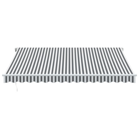 Copertină retractabilă manual cu LED - 400x350 cm - Livrare gratuită