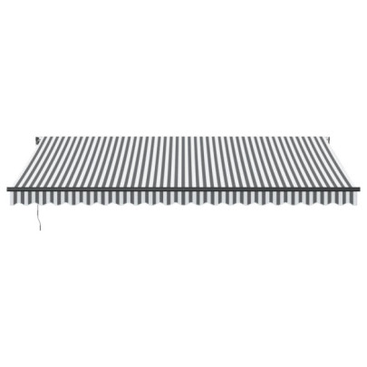 Copertină Automată cu LED-uri și Senzor Vânt - 500x350 cm