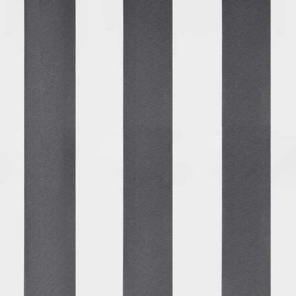 Copertină retractabilă manual 6x3 m - Antracit/Alb - Livrare gratuită