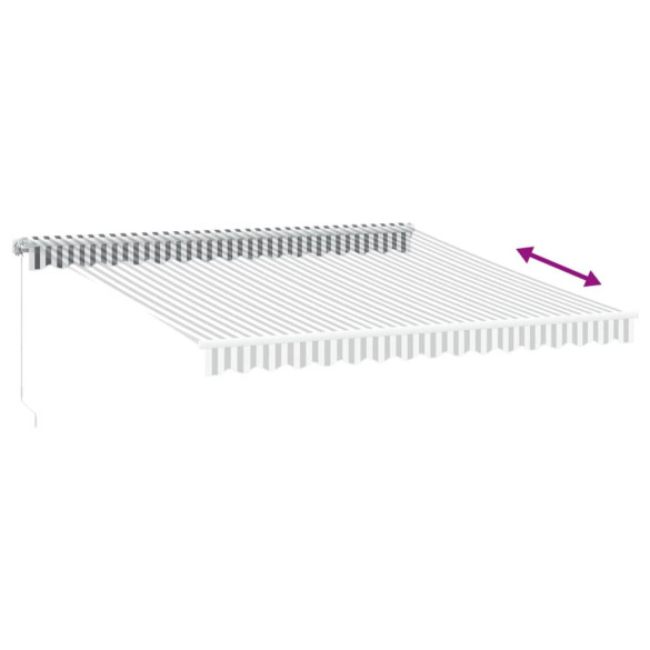Copertină retractabilă manual 4x3m - Protecție UV