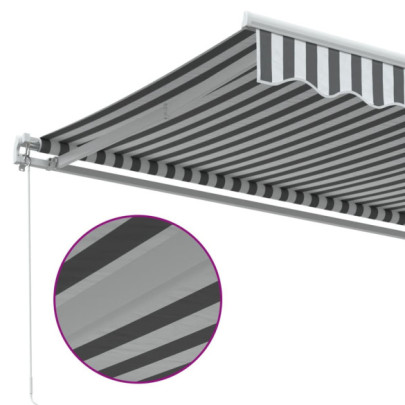 Copertină retractabilă manual 4x3m - Protecție UV