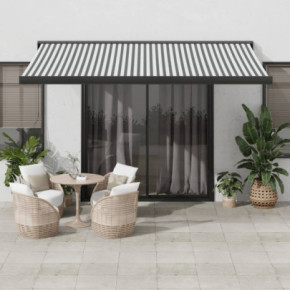 Copertină retractabilă 4x3m - Protecție UV - Livrare gratuită