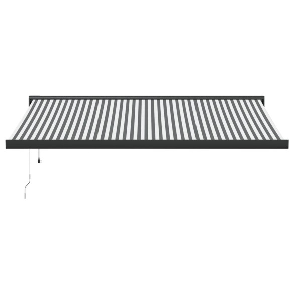 Copertină Retractabilă 4,5x3 m - Textil și Aluminiu - Livrare Gratuită