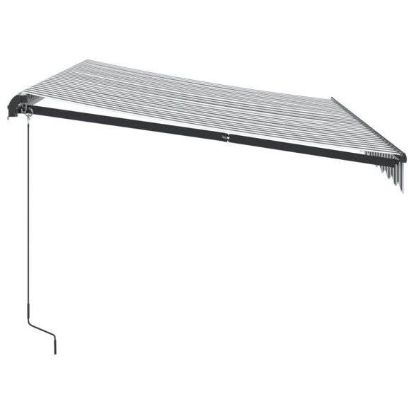 Copertină retractabilă manuală cu LED - 350x250 cm