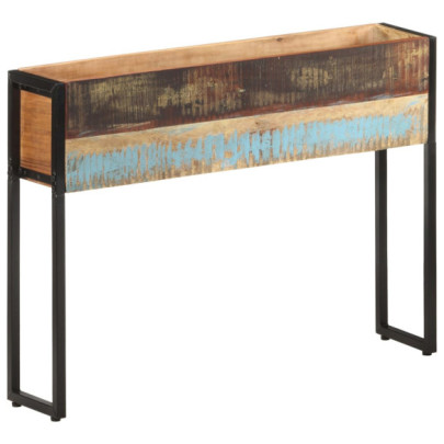 Jardinieră Lemn Reciclat 90x20x68 cm | Livrare Gratuită