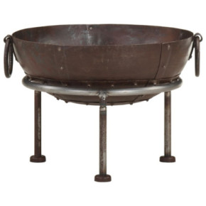 Vatră de Foc Rustică din Fier - Ø 40 cm | Livrare Gratuită 2