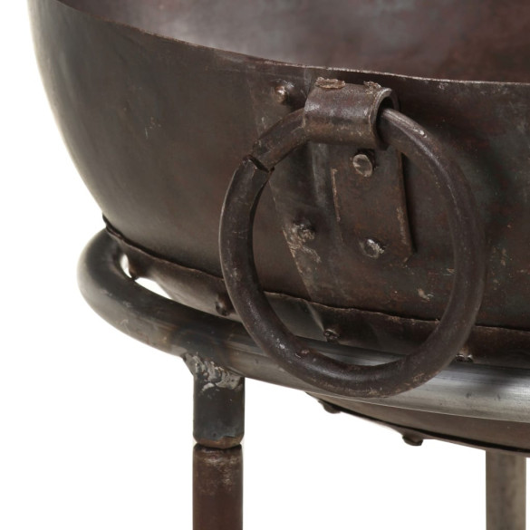Vatră de Foc Rustică din Fier - Ø 40 cm | Livrare Gratuită Vatră de Foc Rustică din Fier - Ø 40 cm | Livrare Gratuită