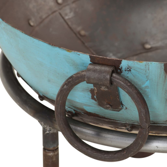 Vatră de foc rustică colorată - Ø 40 cm - Fier Vatră de foc rustică colorată - Ø 40 cm - Fier