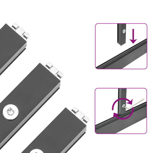 Sera Profesională Antracit - Aluminiu | Livrare Gratuită