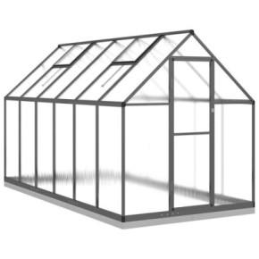 Sera aluminiu antracit - Cultivă plante protejate 2