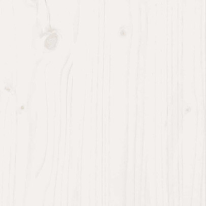 Jardinieră Grădină Albă - Lemn Masiv de Pin | Livrare Gratuită