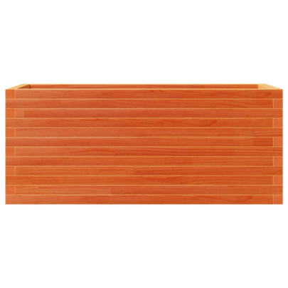 Jardinieră Grădină Lemn Masiv Pin - 110x40x46 cm - Livrare Gratuită
