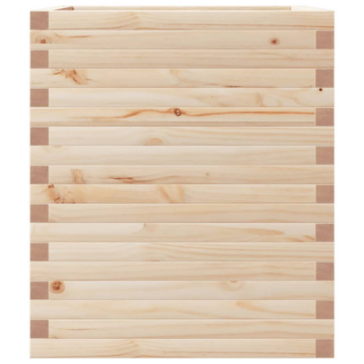 Jardinieră Grădină Lemn Masiv Pin - 60x60x68,5 cm
