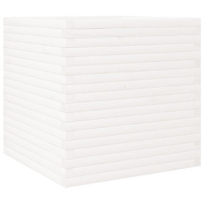 Jardinieră Grădină Albă - Lemn Masiv Pin | Livrare Gratuită 2