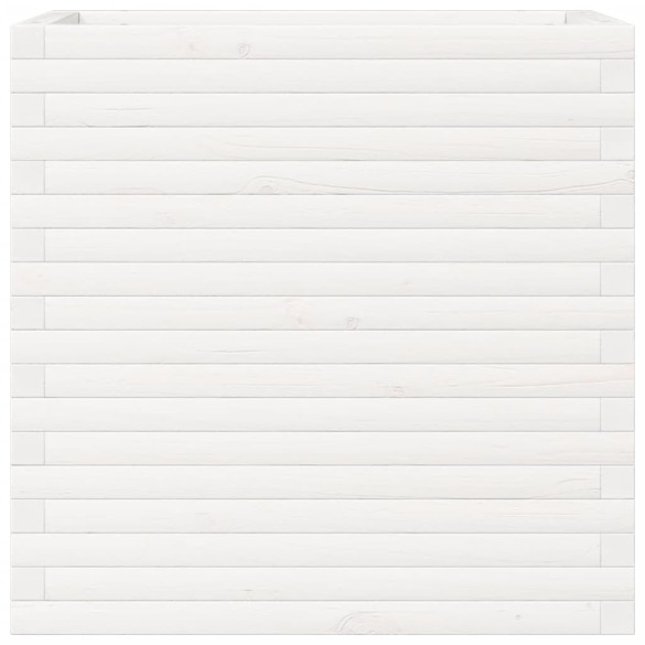 Jardinieră Grădină Albă - Lemn Masiv de Pin - Livrare Gratuită