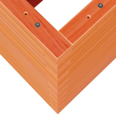 Jardinieră Grădină Lemn Masiv Pin - Maro Ceruit 90x40x68,5 cm