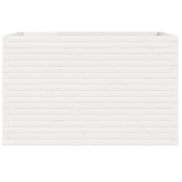 Jardinieră Grădină Albă - Lemn Masiv de Pin - Livrare Gratuită