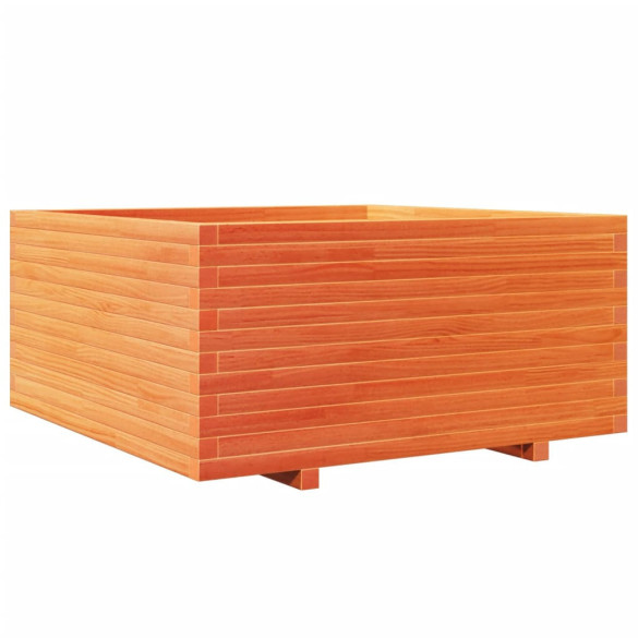 Jardinieră Grădină Lemn Masiv Pin - 100x100x49,5 cm