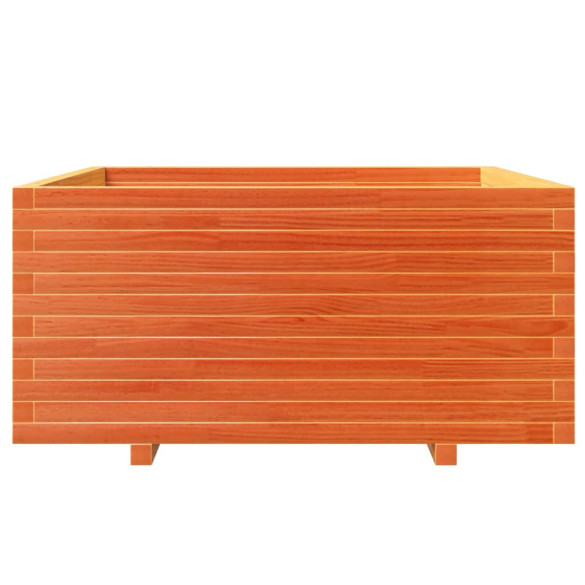 Jardinieră Grădină Lemn Masiv Pin - 100x100x49,5 cm