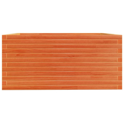 Jardinieră Grădină Lemn Masiv Pin - 100x100x49,5 cm