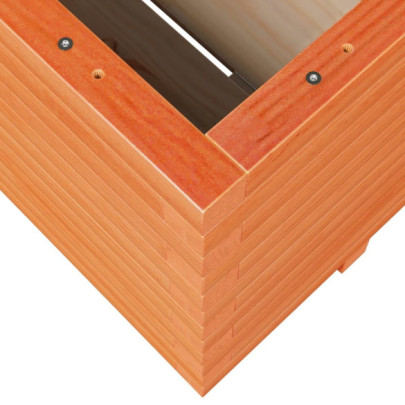 Jardinieră Grădină Lemn Masiv Pin - 100x100x49,5 cm