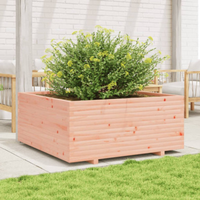 Jardinieră Grădină Lemn Masiv Douglas - 110x110 cm