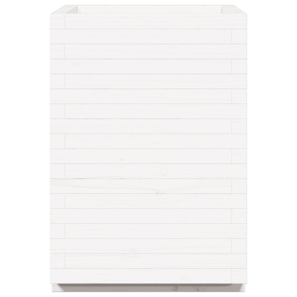 Jardinieră Grădină Albă - Lemn Masiv de Pin - Livrare Gratuită