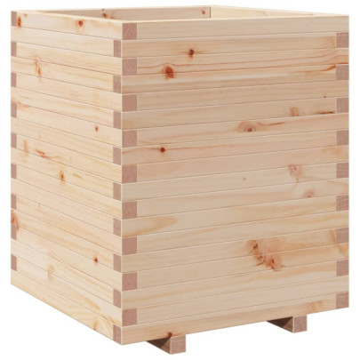 Jardinieră Grădină Lemn Masiv Pin - 60x60x72,5 cm