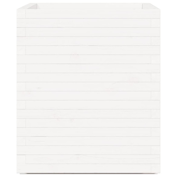 Jardinieră Grădină Albă - Lemn Masiv de Pin | Livrare Gratuită