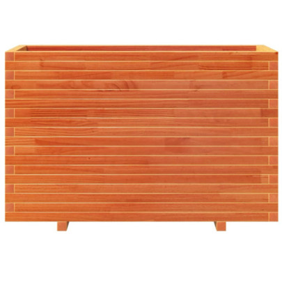 Jardinieră Grădină Lemn Masiv Pin - 110x40x72,5 cm