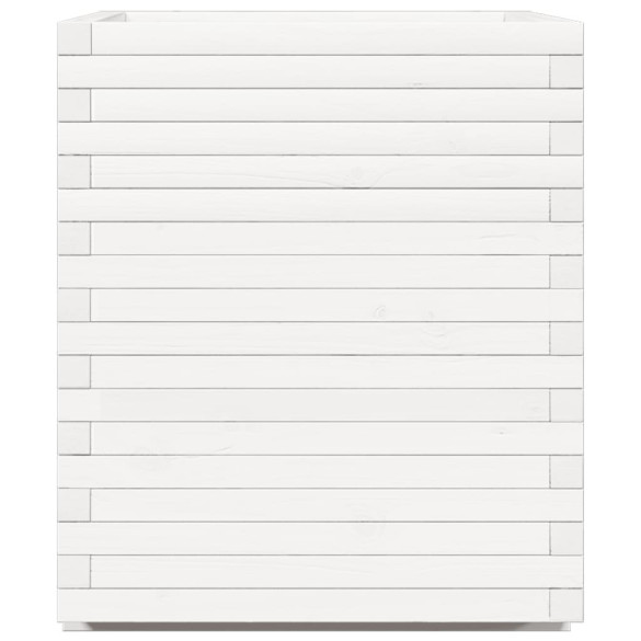 Jardinieră Grădină Albă - Lemn Masiv de Pin | Livrare Gratuită