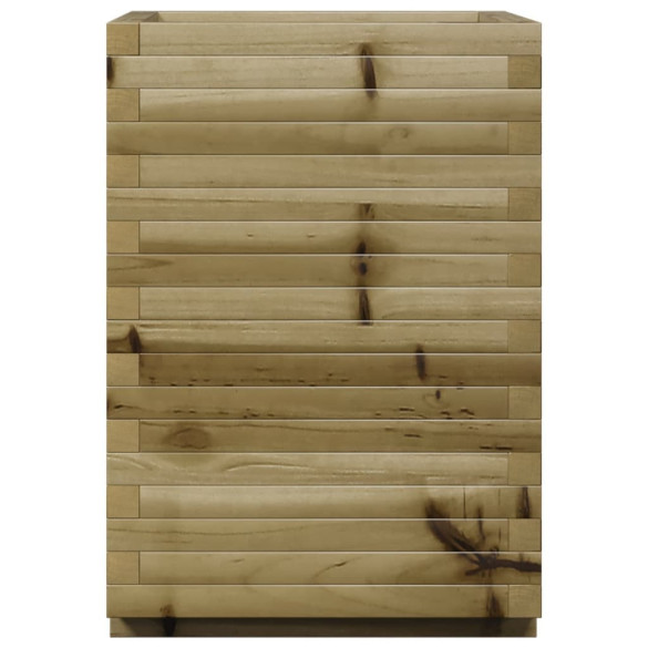 Jardinieră Grădină Lemn Pin Impregnat 50x50x72 cm