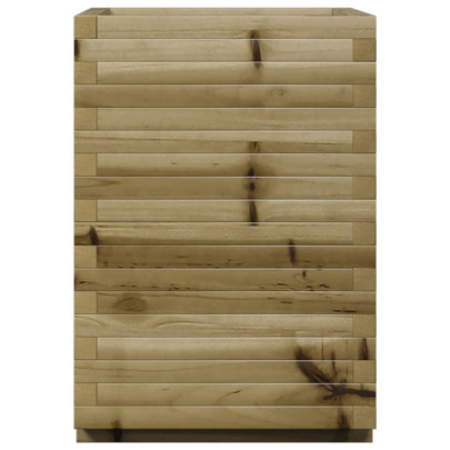 Jardinieră Grădină Lemn Pin Impregnat 50x50x72 cm