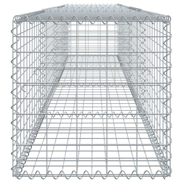 Coș Gabion Fier Galvanizat 400x50x50 cm - Livrare Gratuită