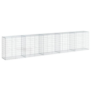 Coș Gabion cu Capac - Fier Galvanizat - 500x50x100 cm 2